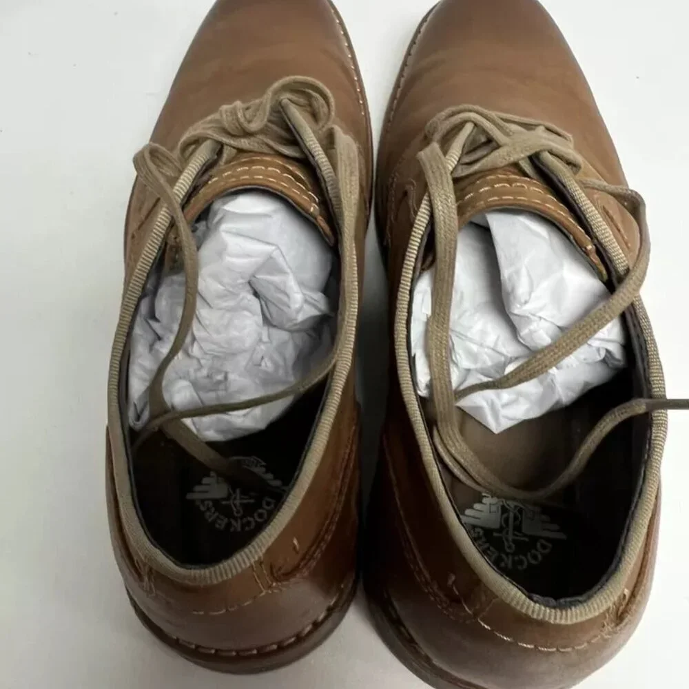 Dockers Mens Martin Oxford Brown Size 9.5 M